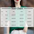 thumbnail image 5 of Womens Tops Casual Short Sleeve Shirts for Women Trendy Solid Color Knit Round-Neck Blouses Tops Summer Loose Pullover Basic T-Shirt, 5 of 5