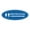 Blue, variant on Oval Restrooms Right Arrow Sign (Red) - Small 2x5"
