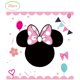 thumbnail image 4 of Set de artículos de fiesta Hysnol Pink Minnie con 20 platos y 20 servilletas, 4 of 5