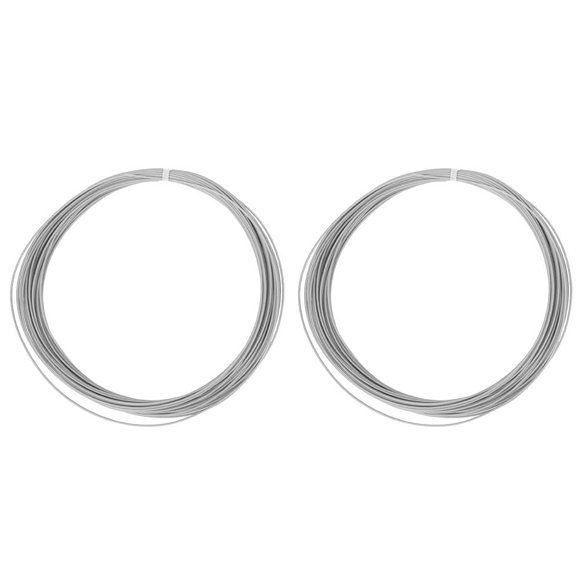 Corde de Badminton, 2 Pcs Corde de Raquette de Badminton Multifilament 10 m Corde Haute Tension Corde d'Entraînement de Badminton Excellent Accessoire pour Raquette de Badminton
