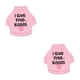 thumbnail image 2 of Ropa Camisa Chaleco Greeniant Disfraces de moda perro Bulldog Rosa XL, 2 of 6