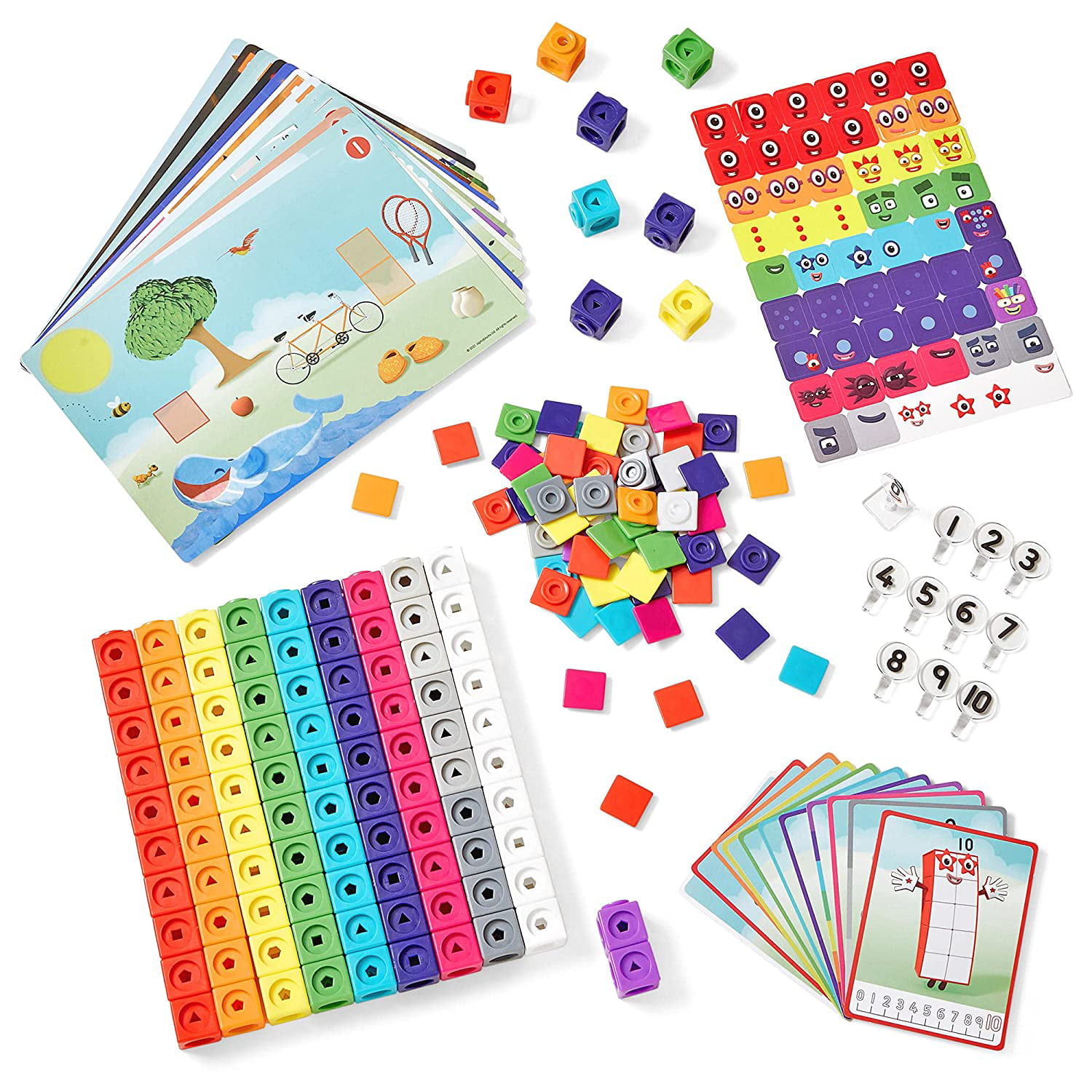 Magnetic Number Cube 1-10 Characters numberblocks 