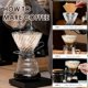 thumbnail image 4 of Pour Over Coffee Dripper Filtro de Café para 1-4 Tazas Cafetera Reutilizable Cono de Café de Vidrio Resistente Al, 4 of 6