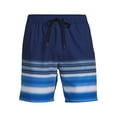 thumbnail image 3 of Reebok Men’s & Big Men's Printed Swim Trunks with Compression Liner, UPF 50+, 7” Inseam, Sizes S-2XL, 3 of 5