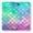 Color1841, variant on Bathroom Scale, Highly Accurate Digital Body Scale,Precisely Measures Weight up to 400 lbs-Mermaid Scales Pattern With Rainbow Pastel Colors And Watercolor Style
