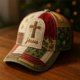 thumbnail image 2 of Patchwork Christmas Cap, 2 of 4