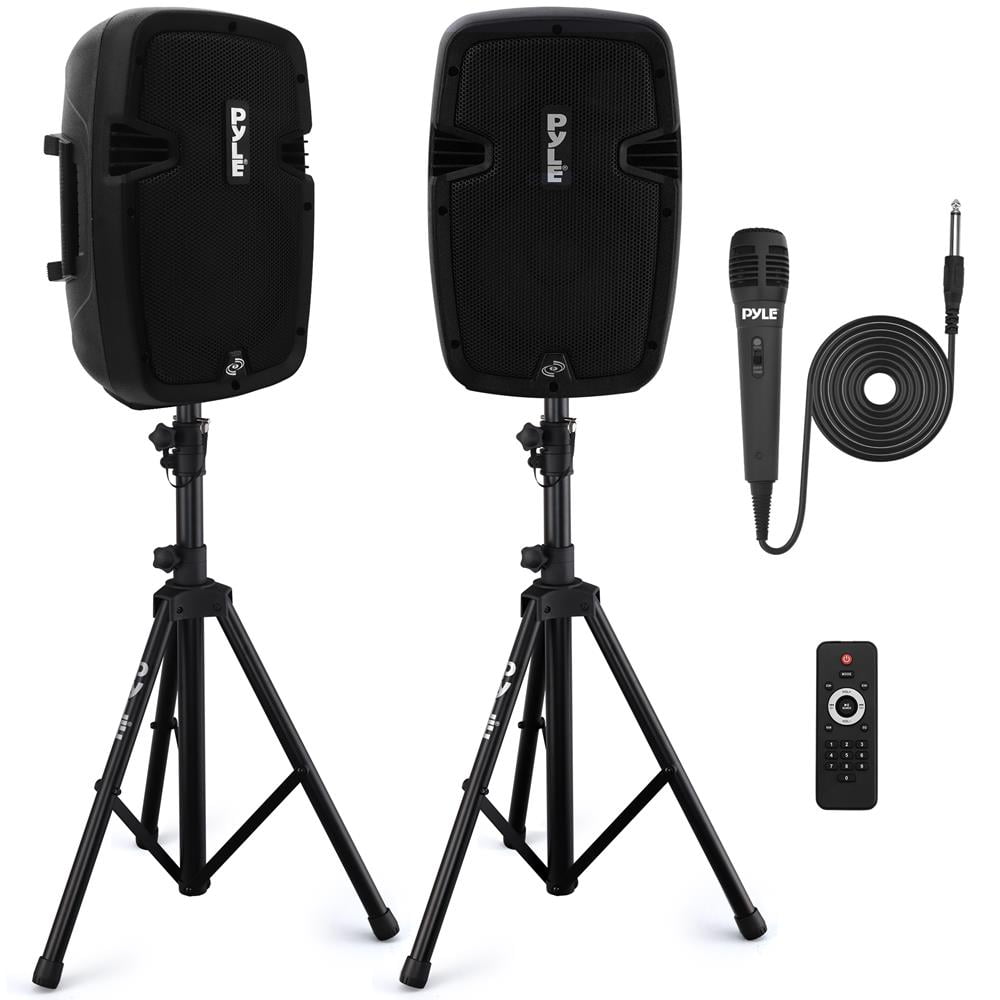 Pyle Pro 700-Watt Active/Passive Dual Speaker System Kit