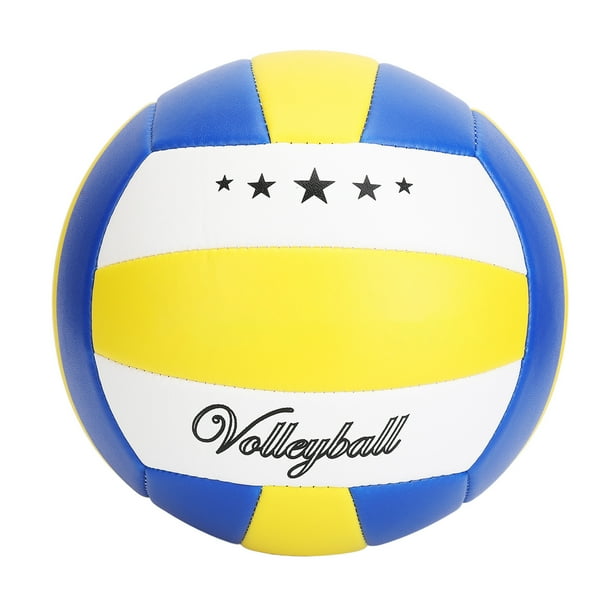 Balón de voleibol tamaño 5, suave, para exteriores e interiores, resistente al desgaste, para entrenamiento y partidos, para adultos y niños.
