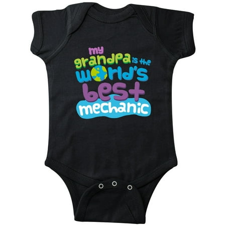 

Inktastic Mechanic Grandpa Gift Gift Baby Boy or Baby Girl Bodysuit