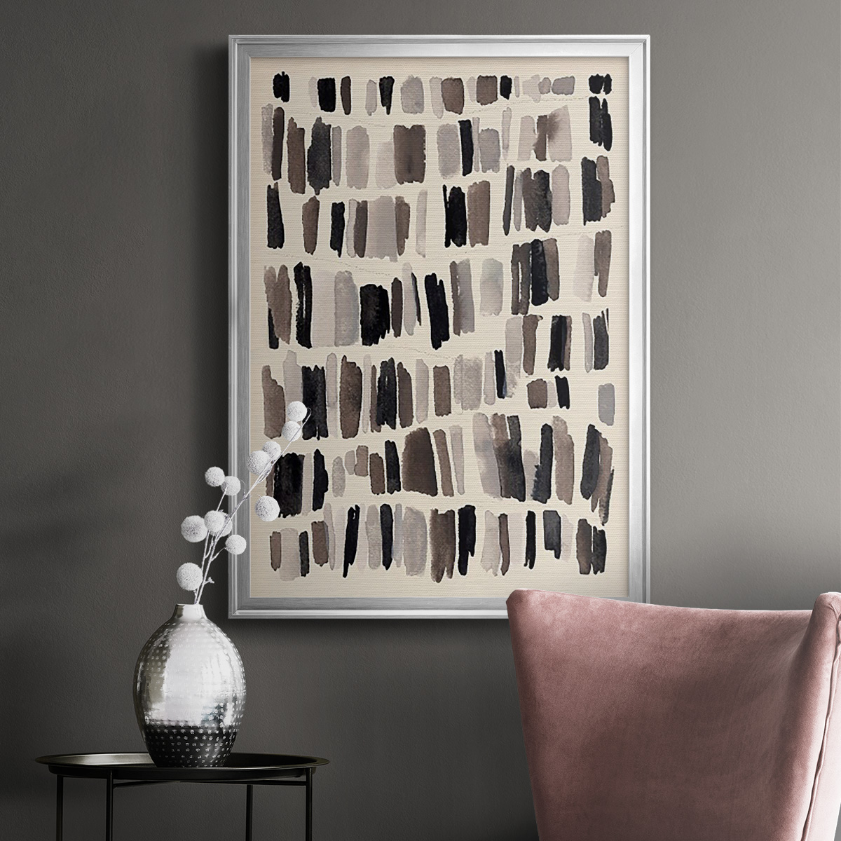 Chalk and Flint II Premium Framed Print, in Gold, Black, or Silver - Ready to Hang