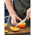 thumbnail image 5 of D.Perlla Steak Knives, Non Serrated Stainless Steel Sharp Steak Knife Set of 8 with Gift Box, 5 of 7