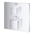 thumbnail image 2 of Grohe Grohtherm 24157000 Single Function 2-Handle Thermostatic Valve Trim in Grohe Chrome, 2 of 3
