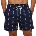 thumbnail image 2 of Maillot de Bain Homme Séchage Rapide, Short Imprimé Homme Été Décontracté Plage, 2 of 9