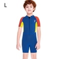 thumbnail image 2 of Niños Tits Sunprotection Sunprotection Buceo Neopreno Nylon traje de baño de una sola pieza para el buceo juvenil Snorkeling Surfing Natación Naranja L Advancent OD003672-08, 2 of 7