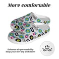 thumbnail image 6 of Kdxio American Musical Women's Men's Slippers Plush Slip-On House Slipper for Winter Indoor Soft Cushion Non-slip Fluffy Slides Slippers-39/40, 6 of 7
