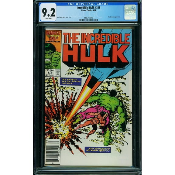 Incredible Hulk #318 - CGC 9.2 Comic Book