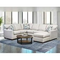 Neo Living NL702-BEIG-SEC-CHAISE Sophia Corner Sectional with Right Facing Chaise, Beige