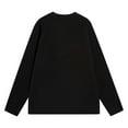 thumbnail image 5 of DHFJKG Sweatshirt For Women Thermal Round Neck Plus Size Loose Fit Raglan Sleeve T-Shirt Casual Solid Color Winter Warm Basic Tee Pullover Comfort Tops, 5 of 5