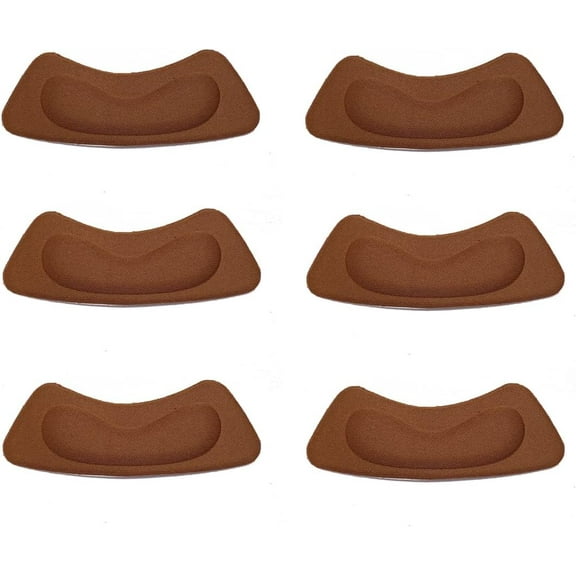 3 Pairs Back of Heel Protectors Cushions for Men Women, Heel Pads Liner Cushions Inserts Grips Liner for Shoe Too Big, Prevent Heel Slip and Blister