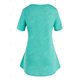 thumbnail image 2 of Talla grande o anillo de tono cincado de dos tonos Rosegal Camisetas tallas grandes, 2 of 5