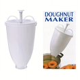 thumbnail image 3 of 1pc Donut Maker Manual Donut Maker Plastic Doughnut Machine Mold Biscuit Donut Maker Donut- Made Waffle Dispenser Donut Kitchen Pastry Making Bake Ware DIY Baking Tool, 3 of 4