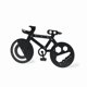 thumbnail image 1 of Herramienta Multifunción 16 En 1 con Forma de Bicicleta | Llave Compacta de Acero Inoxidable para Bicicleta, Destornilladores, Abridor de Botellas, Regla y Llaves Hexagonales | Regalo Portátil para R, 1 of 1