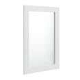 thumbnail image 6 of DecMode 24" x 36" White Rectangular Wall Mirror, 6 of 12