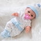 thumbnail image 4 of Muñeca Realista De 30 Cm, Muñeca Niña Con Ropa Bonita Y Gorrito, Muñeca Recién Nacida, Muñeca Realista, Juguetes De Vinilo Para Bebés, Actividades Para El Hogar, Cosplay, Regalos Para Padres., 4 of 5