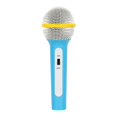 thumbnail image 4 of MERIGLARE Faux Microphone Jouet Cadeaux Modèle de Simulation Activité Spectacle Enregistrement pour Musique Bleu, 4 of 9