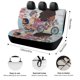 thumbnail image 2 of El Niño Loco-theme Car Rear Seat Covers Back Elastic Flexible Car Seat Covers Decorative Fits Most Cars 120x59x76cm, 2 of 6