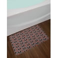thumbnail image 2 of Sugar Skull Bath Mat, Dia de Los Muertos Calavera Katrina Portraits in Oval Shaped Frames, Plush Bathroom Decor Mat with Non Slip Backing, 29.5" X 17.5", Grey and Multicolor, by Ambesonne, 2 of 2