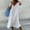Womens dresses summer-White, variant on Guieoi Womens Dresses Plus Size Loose Casual V-Neck Short Sleeve Pleated Dress for Women Pink M