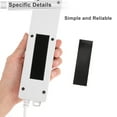 thumbnail image 5 of Unique Bargains 10 Pcs Universal Hook and Loop Tape Adhesive Back Double Sided Sticky-Back 1.18" x 3.94" Black, 5 of 6