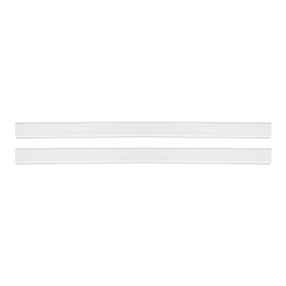canaleta 20 x 20 mm blanco con adhesivo y retenedor 2 piezas de 1.1 m