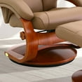 thumbnail image 3 of Relax-R™ Montreal Recliner and Ottoman in Sand Top Grain Leather, 3 of 9