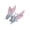 Pink, variant on 3D Butterfly Hair Clip for Girls Creative Moving Wing Hair Pin Elegant Barrettes for Lady Music Festival and Daily Use