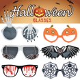 thumbnail image 2 of Decoración de Halloween, calabaza de Halloween creativa, gafas aterradoras de demonio para niños, adultos, fiesta de disfraces de Halloween Foto Pr DXV, 2 of 5