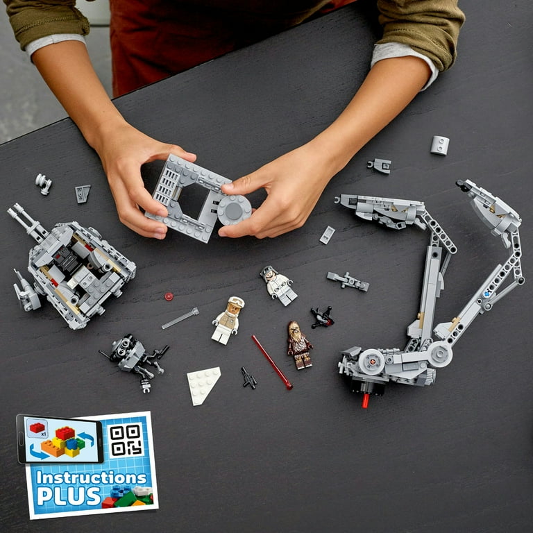 LEGO Star Wars Hoth AT-ST Building Kit with Probe Droid, Kids Toy