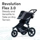 thumbnail image 2 of BOB Gear Revolution Flex 3.0 Jogging Stroller, Graphite Black, 2 of 5