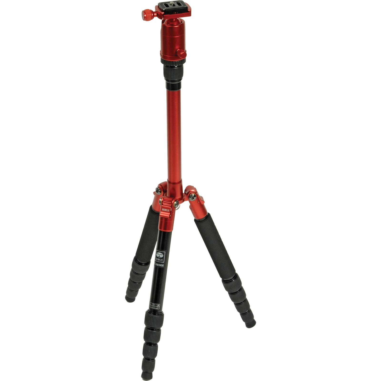 Sirui T-005X 54" Aluminum Alloy Tripod with C-10X Ball Head & Case (Red) - image 1 of 4