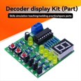 thumbnail image 3 of Pantalla de Decodificación Fabricación Electrónica Piezas Sueltas Kit de Capacitación y Enseñanza Soldadura DIY Simulación de Habilidades A Juego, 3 of 5