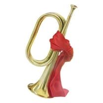 NICEXMAS Golden Beginners Trumpet Instrument with Comfortable Grip for Stage Performance