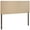 Cafe, variant on Hawthorne Collections Modern Fabric Upholstered Queen Panel Headboard in Beige