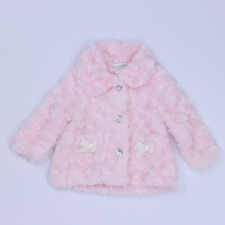 

Pre-owned Mini Muffin Girls Pink Jacket size: 3-6 Months