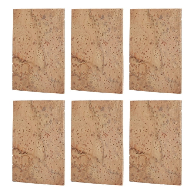 Alto Sax Cork Sheets, Self Adhesive Back 10 Pieces Saxophone Cork Sheet Wear Resisting for Daily Performance