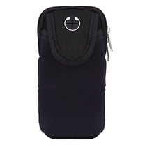 Niceauty Running Mobile Phone Armbag Cellphone Bag Black 1Set