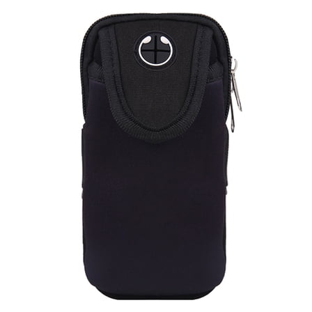 Niceauty Running Mobile Phone Armbag Cellphone Bag Black 1Set