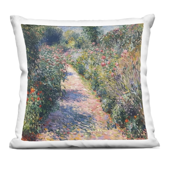 Stupell Industries Impressionist Wildflower Path Decorative Printed Throw Pillow design by LSR Creative Studio, 18 x 7 x 18