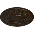 thumbnail image 3 of 28 1/8"OD x 1 3/4"P Oslo Ceiling Medallion (Fits Canopies up to 10 1/2"), Hand-Painted Bronze, 3 of 6