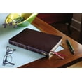 thumbnail image 2 of Nasb, Thinline Bible, Large Print, Bonded Leather, Burgundy, Red Letter Edition, 1995 Text, Thumb Indexed, Comfort Print, (Hardcover), 2 of 7